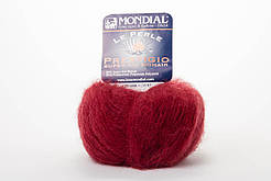 Пряжа Mondial Le Perle Prestigio, Color No.0005 червоний