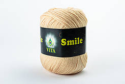 Пряжа напіввовняна Vita Smile, Color No.3503 пісок