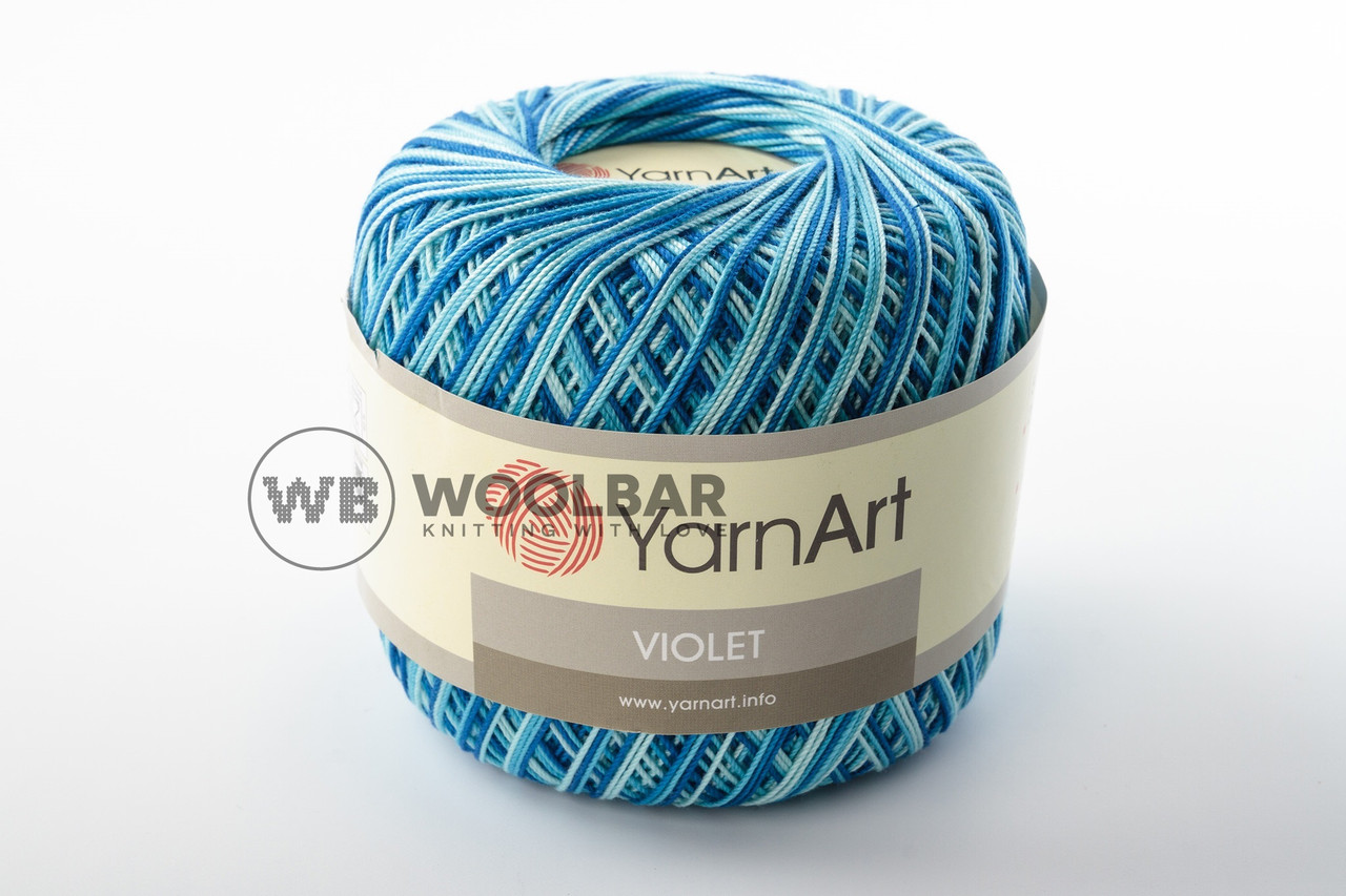 Пряжа YarnArt Violet Melange 0199 бірюзовий меланж