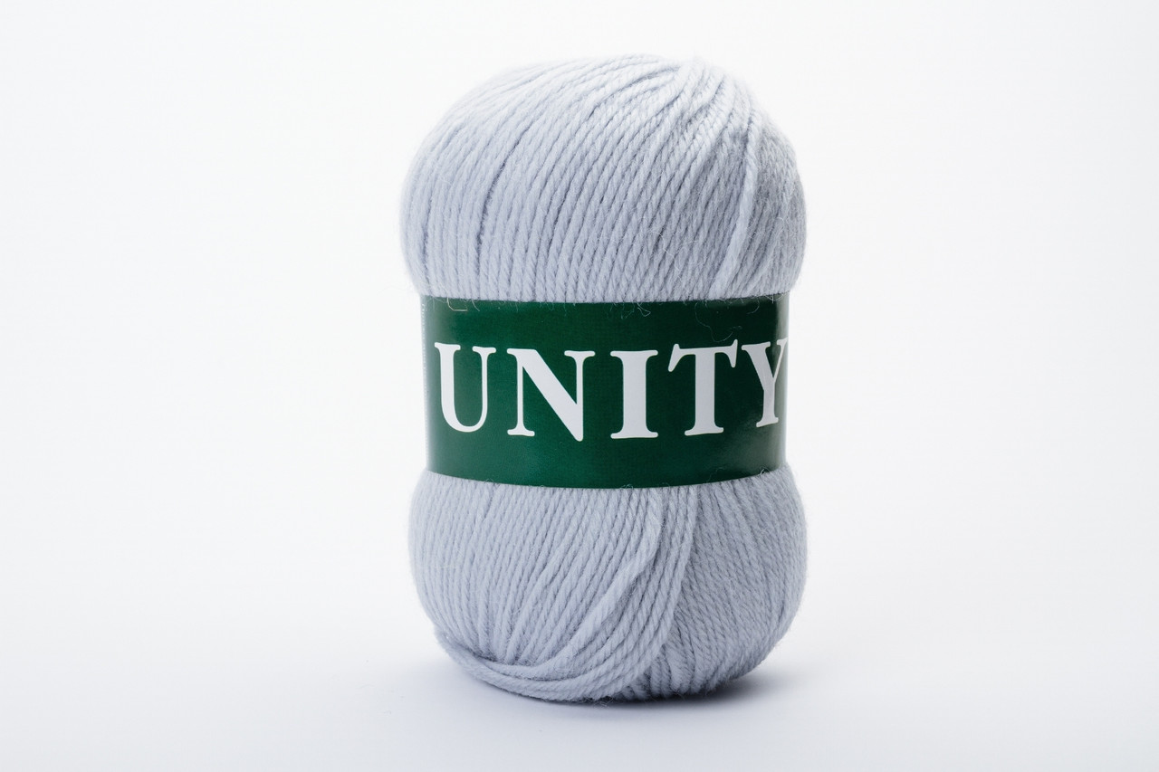 Пряжа вовняна Vita UNITY, Color No.2007 блідо-сірий, фото 1