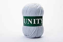 Пряжа вовняна Vita UNITY, Color No.2007 блідо-сірий