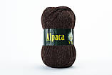 Пряжа Vita Alpapa wool 2988 чорно-білий мікс, фото 6