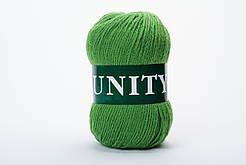 Пряжа вовняна Vita UNITY, Color No.2015 зелений