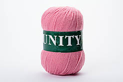 Пряжа вовняна Vita UNITY, Color No.2027 рожевий