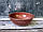 Піала Керамклуб із гранітним покриттям V 450 мл яскраво-червоного кольору, фото 2