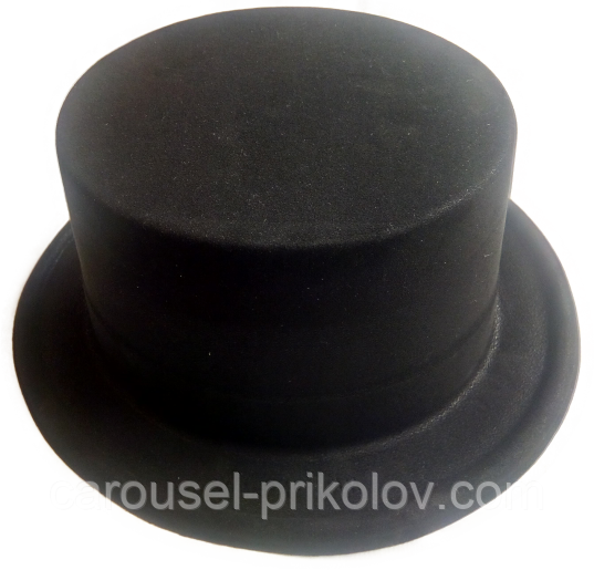 Капелюх циліндр пластик, фото 1