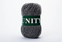 Пряжа вовняна Vita UNITY, Color No.2049 темно-сірий натуральний