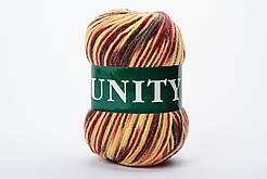 Пряжа вовняна Vita UNITY, Color No.2050 меланж пізнього осінь