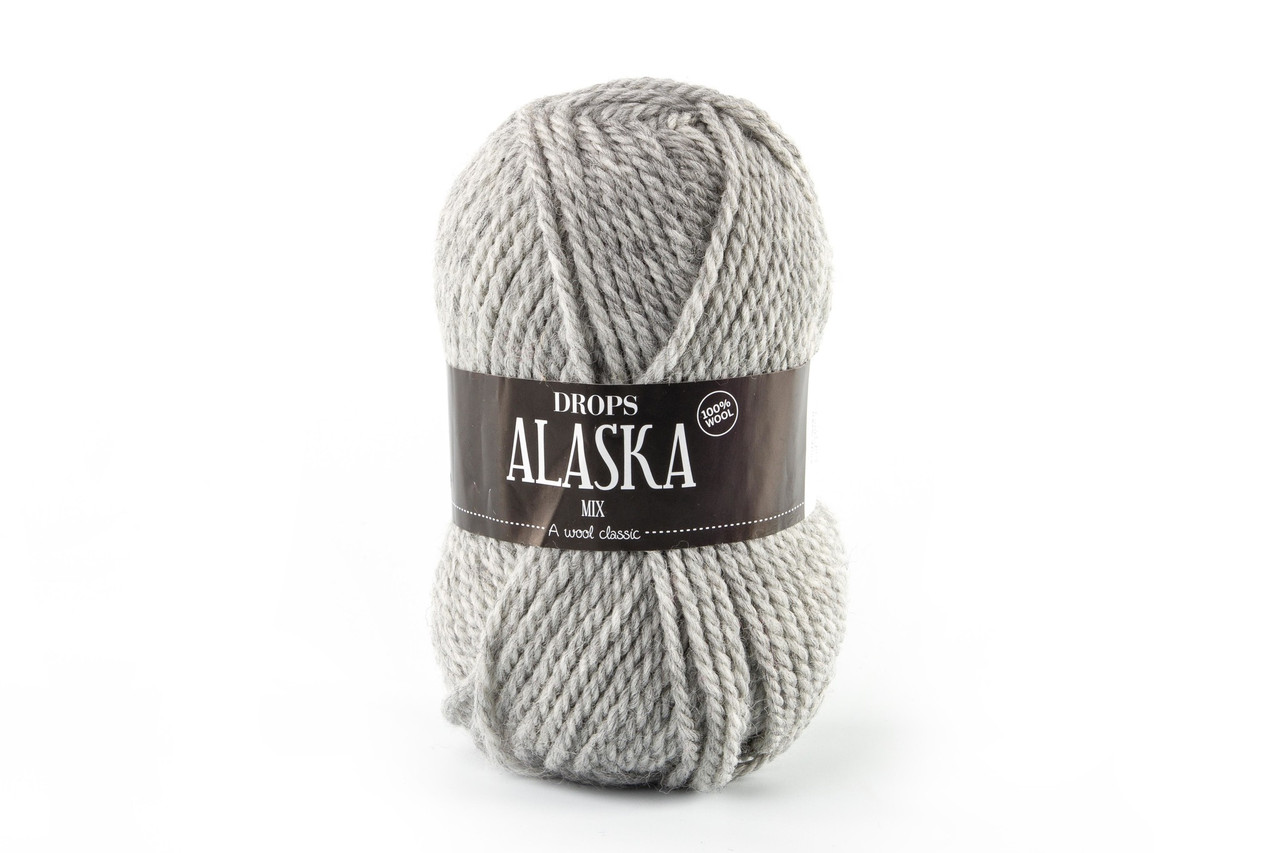 Пряжа Drops — Alaska 03 сірий