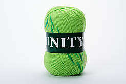 Пряжа вовняна Vita UNITY, Color No.2067 салат + зелений