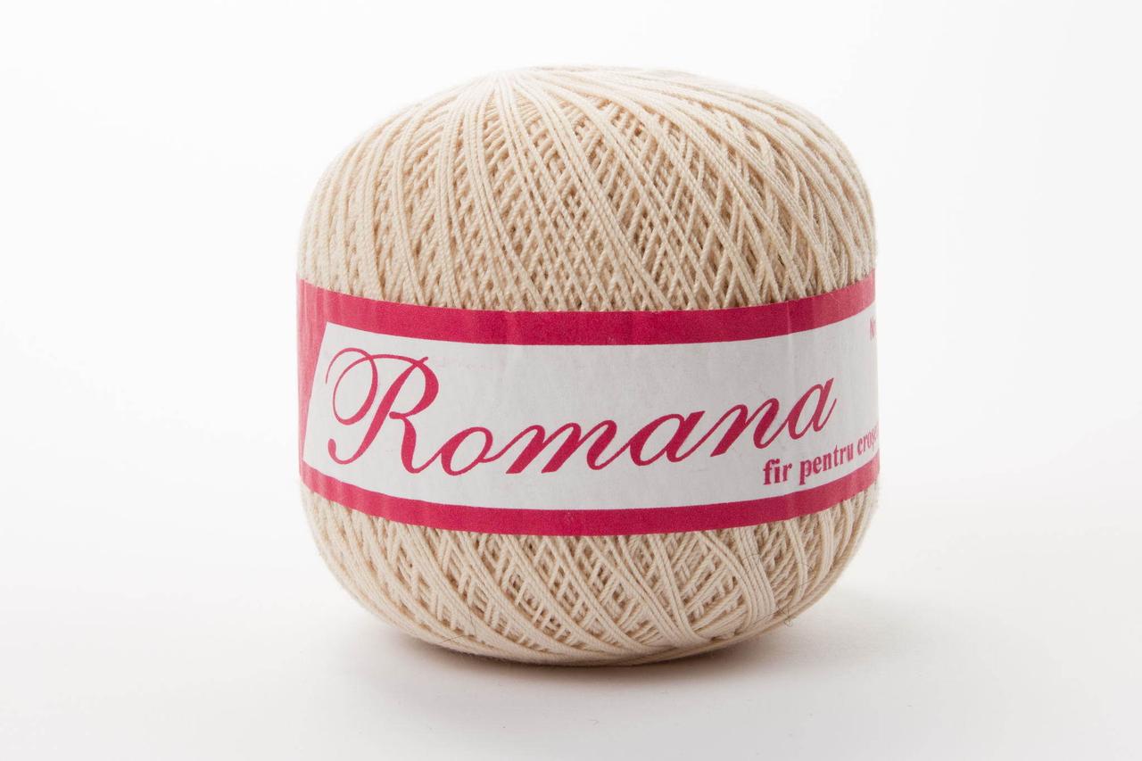 Пряжа Romanofir Romana 1276 беж