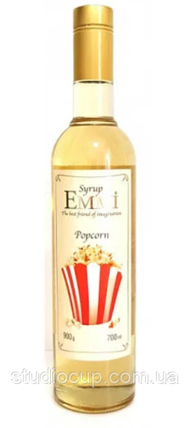 Сироп EMMI Поп - Корн 700 мл., фото 1