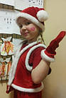 Карнавальний костюм Гномік червоний, костюм Гнома, Санта Клауса, Дід Мороз для дітей, Гном 134, фото 2