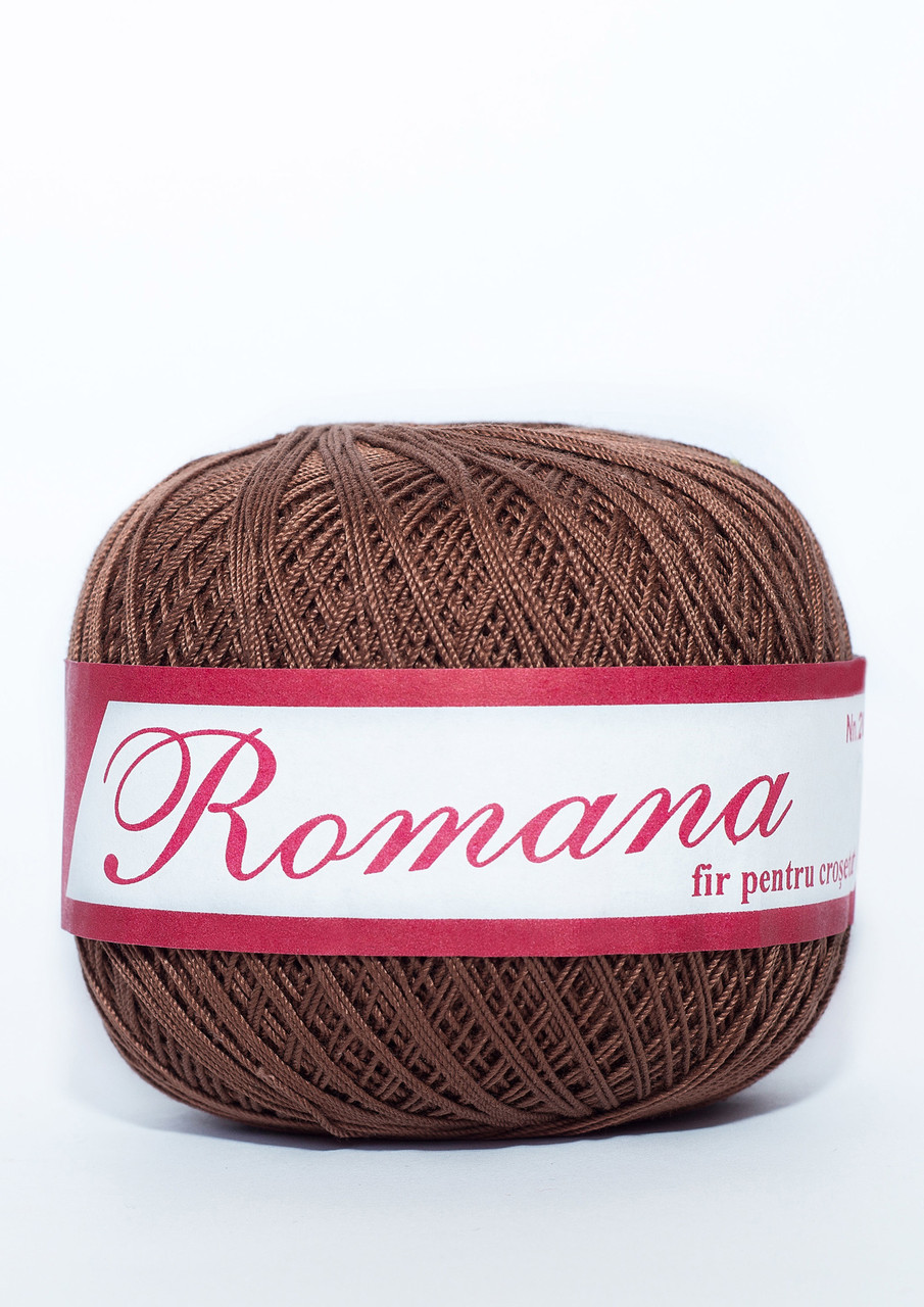 Пряжа Romanofir Romana 1297 коричневий