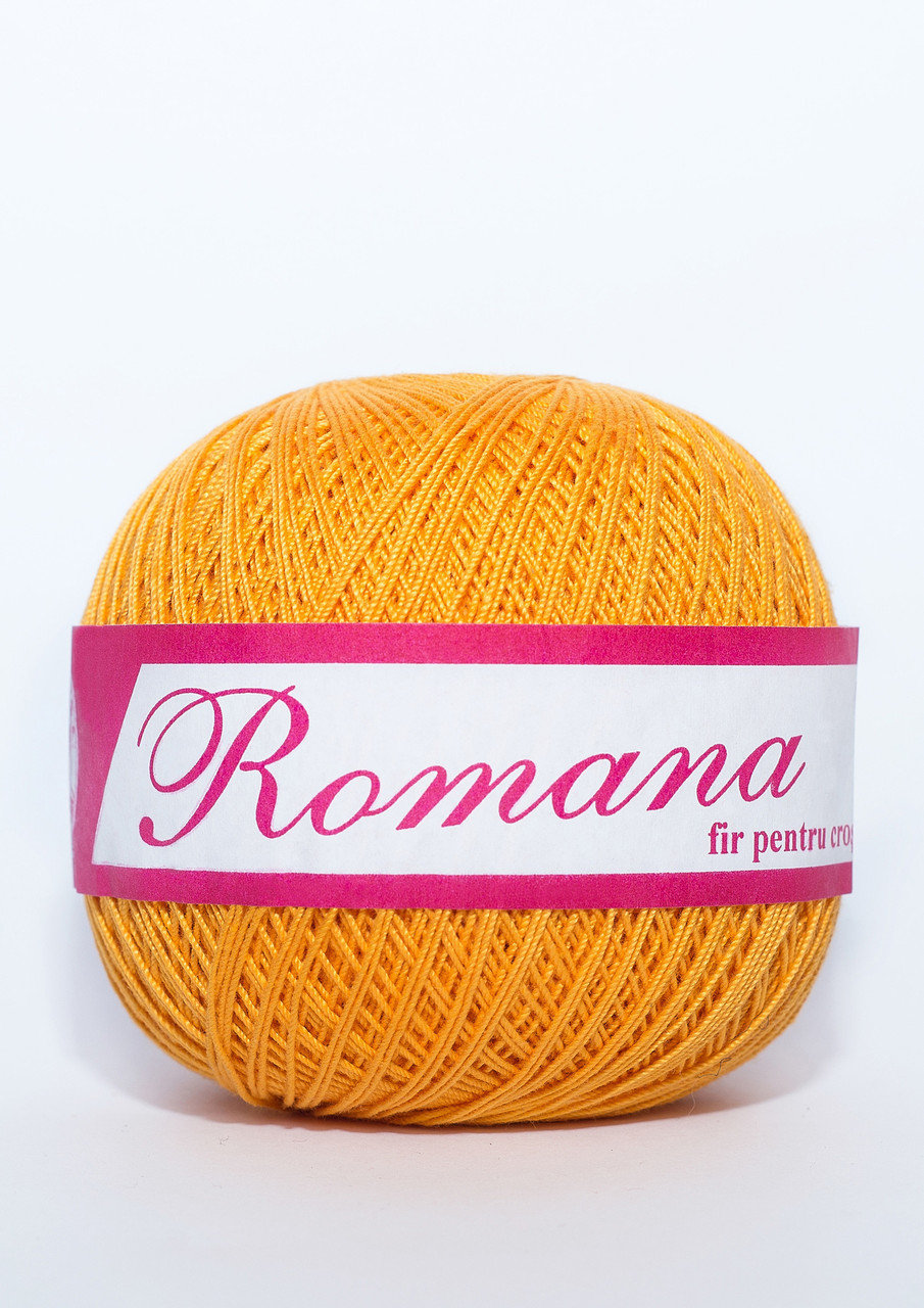 Пряжа Romanofir Romana 1313 жовтий