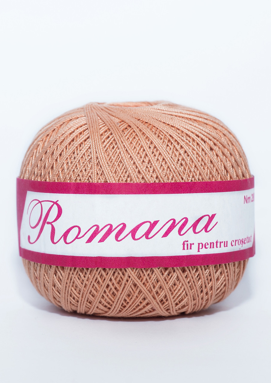 Пряжа Romanofir Romana 1320 оранжево-персиковий