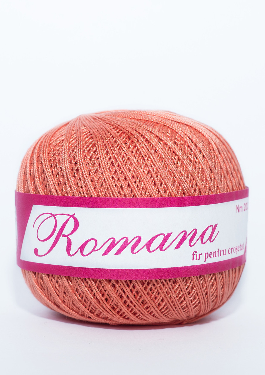 Пряжа Romanofir Romana 1326 корал