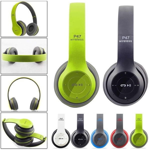 Бездротові навушники MDR P47 bluetooth Жовті