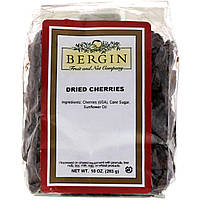 Сушеная вишня, Dried Cherries, Bergin Fruit and Nut Company, 283 г