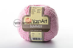 Пряжа YarnArt Summer 37 рожевий