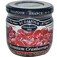 Клюква, Super Plump Premium Cranberries, St. Dalfour, 200 г