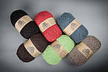 Пряжа бавовняна Vivchari Ethno-Cotton 1500, Color No.108 джинс, фото 4
