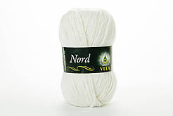 Пряжа напіввовняна VITA Nord, Color No.4751 білий
