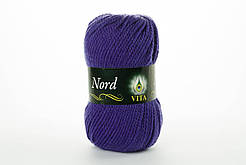 Пряжа напіввовняна VITA Nord, Color No.4773 синьо-фіолетовий