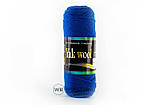 Пряжа Color City Yak wool 22 білий + жовто-блакитний меланж, фото 11