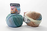 Пряжа Mondial Delicata Baby Color, Color No.0980 жовто-рожевий меланж, фото 4