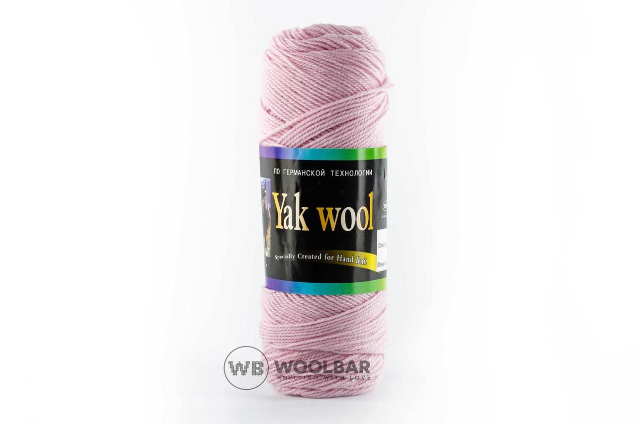 Пряжа Color City Yak wool 926 пестельно-рожевий