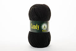 Пряжа вовняна Vita Candy, Color No.2513 чорний
