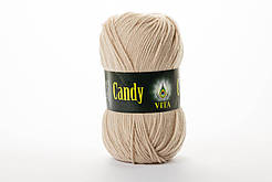 Пряжа вовняна Vita Candy, Color No.2518 світлий беж