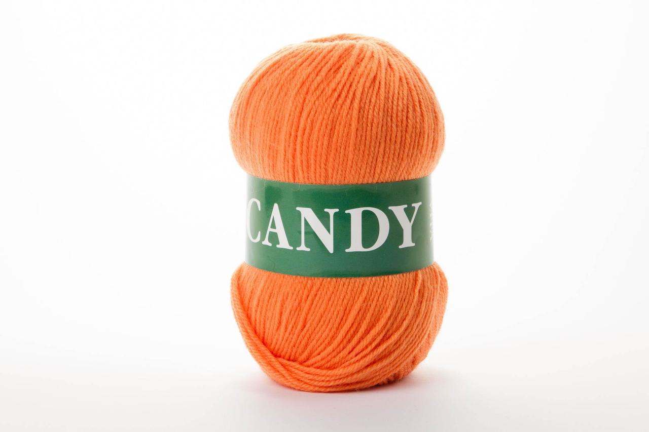 Пряжа вовняна Vita Candy, Color No.2519 оранж