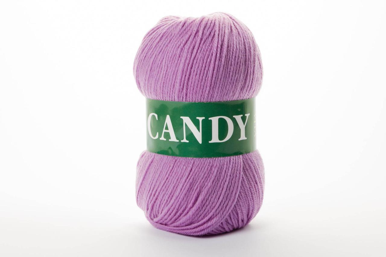 Пряжа вовняна Vita Candy, Color No.2553 світла бузок