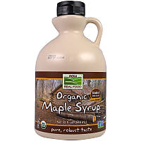 Кленовый сироп, Maple Syrup, Now Foods, 946 мл