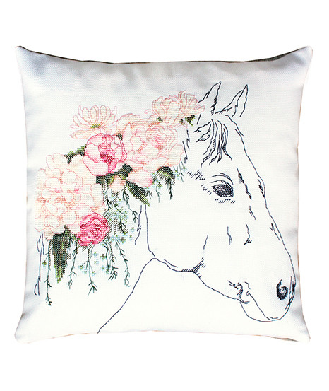 Luca-S набір для виготовлення подушки "Лошадь" PB109, фото 1