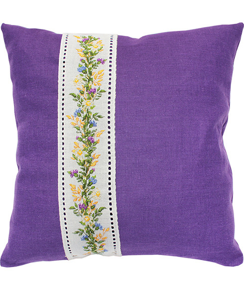 Luca-S набір для виготовлення подушки "Польові квіти" PB123, фото 1