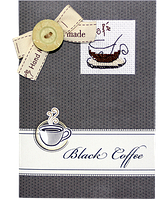 Luca-S набір для виготовлення листівки "Чорна кава" (S)P-13