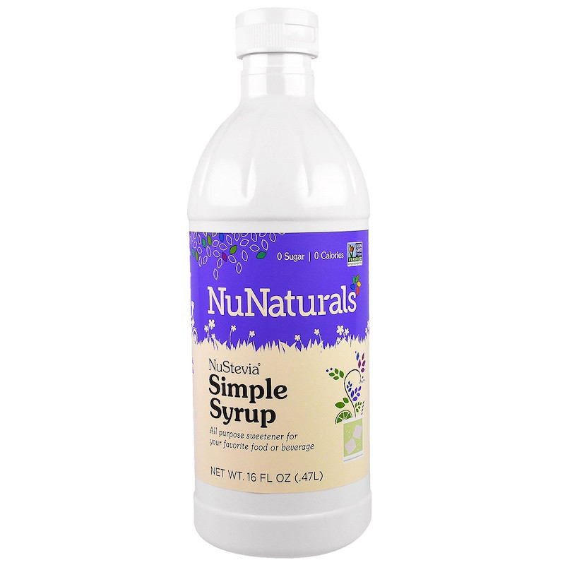 NuNaturals, Сахарный сироп с экстрактом Стевии, 16 ж. унций (.47 л) - фото 1 - id-p1294011813
