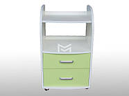 Косметологічний візок у салон краси М201. Перука на колесах для майстра