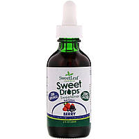 Стевия (вкус ягод), Liquid Stevia, Wisdom Natural, 60 мл