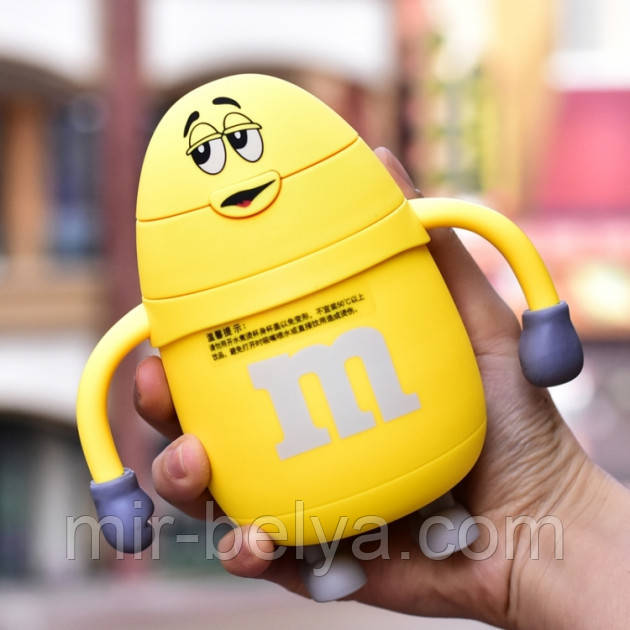 Дитячий Термос с трубочкою m&ms