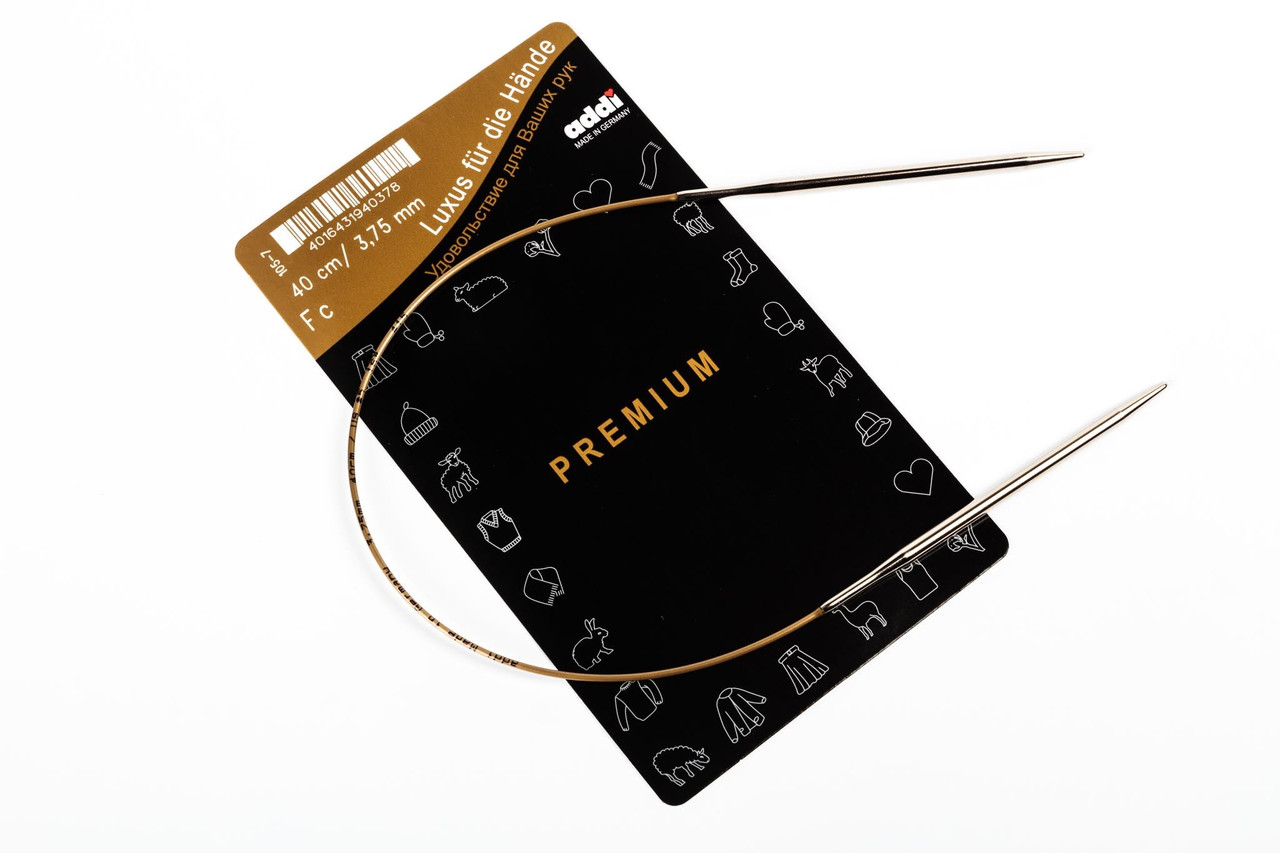 Addi 105-7/40-3.75 Спиці круглі супергладкі, 40 см, 3.75 мм, фото 1