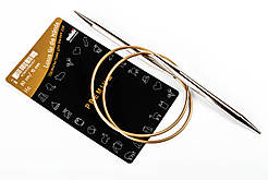 Addi 105-7/80-10.00 Спиці круглі супергладкі, 80 см, 10.00 мм