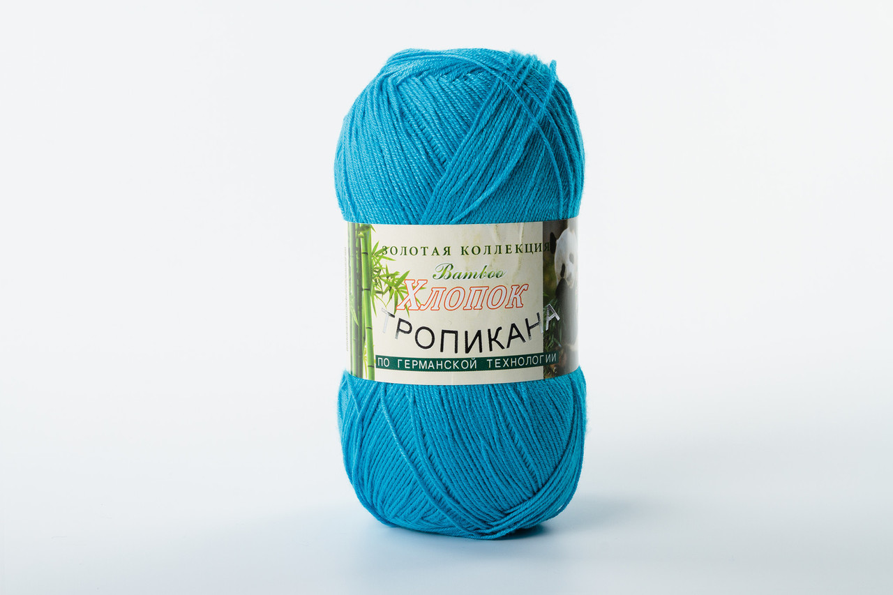 Пряжа Color City Тропікана 109 бірюза