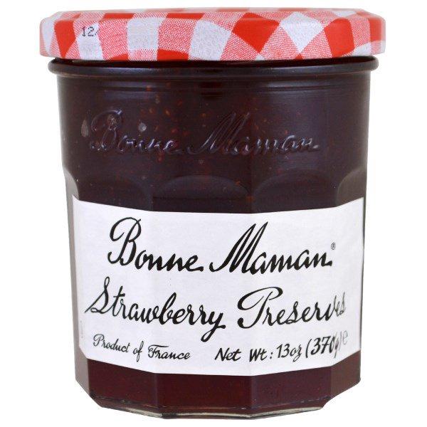 Bonne Maman, Strawberry Preserves, 13 oz (370 g) - фото 1 - id-p1294013208