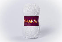Пряжа бавовняна Vita Cotton Charm, Color No.4151 білий