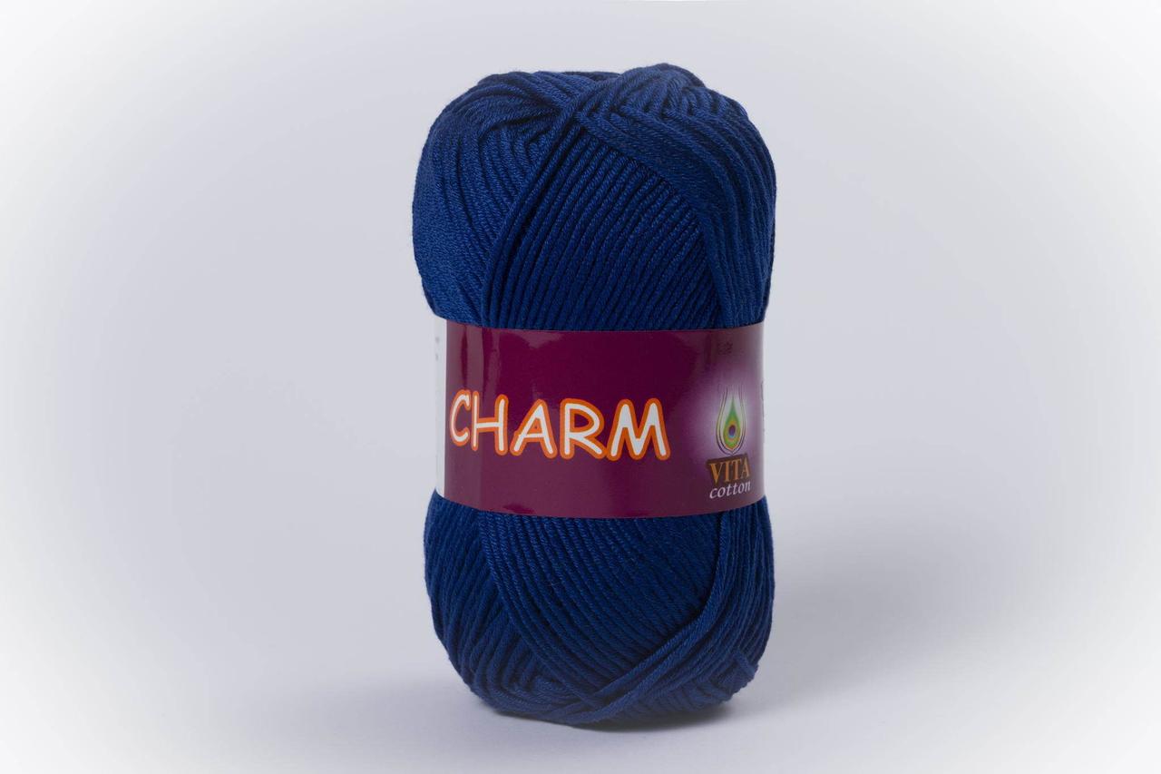 Пряжа бавовняна Vita Cotton Charm, Color No.4158 джинс