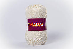 Пряжа бавовняна Vita Cotton Charm, Color No.4153 молочний